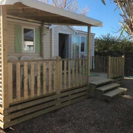 Mobile Home Tout Confort Climatise 4 A 6 Personnes Camping Les Salins De La Gardiole Ancien Camping De L'Europe A Vic La Gardiole المظهر الخارجي الصورة