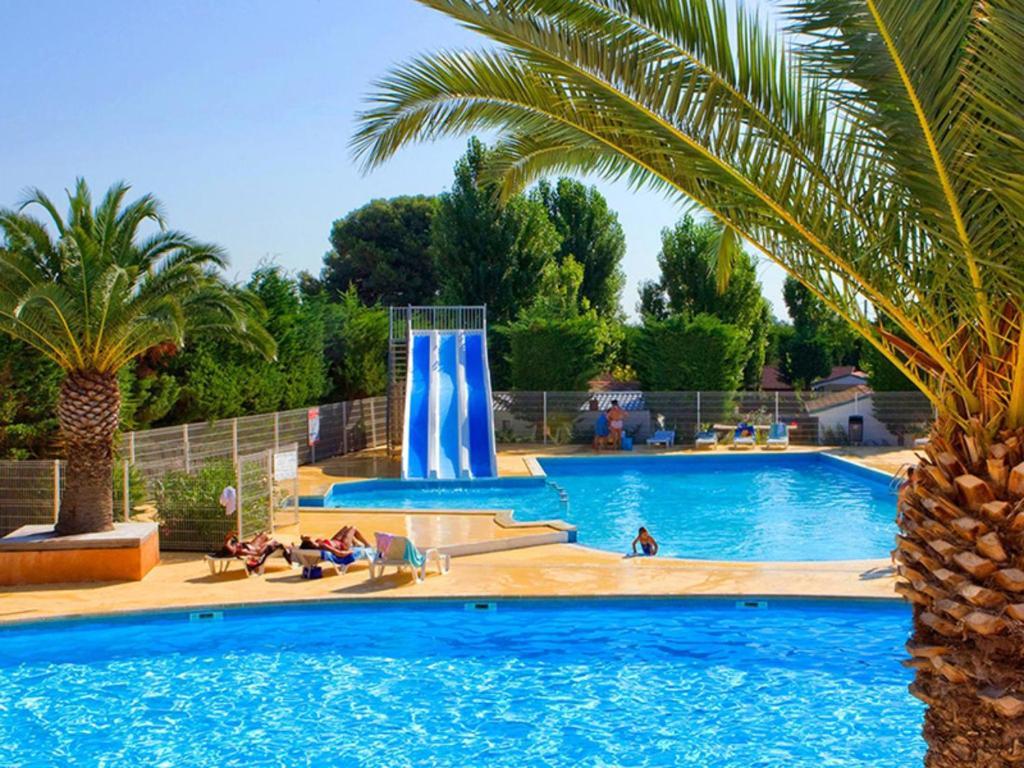 Mobile Home Tout Confort Climatise 4 A 6 Personnes Camping Les Salins De La Gardiole Ancien Camping De L'Europe A Vic La Gardiole المظهر الخارجي الصورة