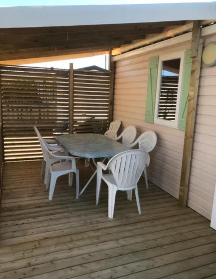 Mobile Home Tout Confort Climatise 4 A 6 Personnes Camping Les Salins De La Gardiole Ancien Camping De L'Europe A Vic La Gardiole المظهر الخارجي الصورة